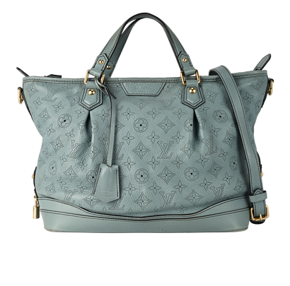 Mahina Stellar PM, £1,100, Handbags, Light Blue, Leather, Front view